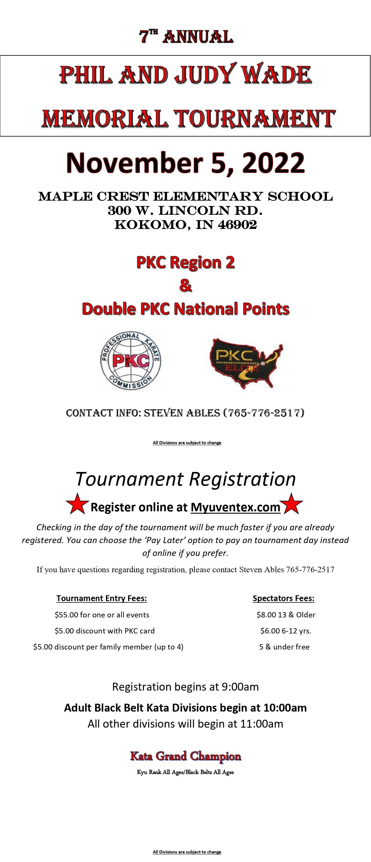 Tournament Flyer