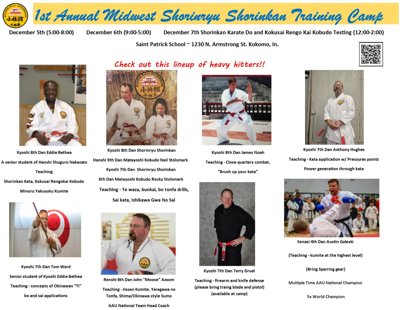 New Camp Flyer Page 1